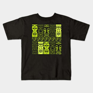 Keen Green Tikis! Kids T-Shirt